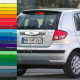 Бампер задний в цвет кузова Hyundai Getz (2002-2005) дорестайлинг Бампер задний в цвет кузова Hyundai Getz (2002-2005) дорестайлинг