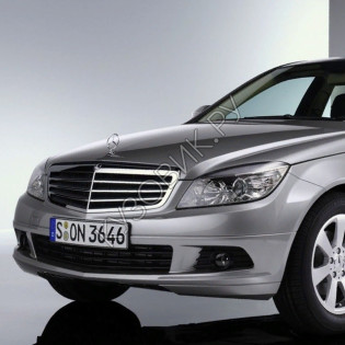 Бампер передний в цвет кузова Mercedes C-Class W204 (2007-2014)